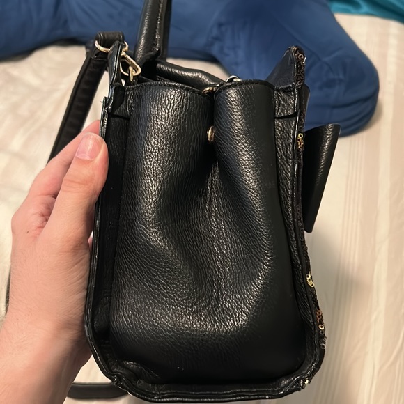 Betsey Johnson leopard sequin handbag - Picture 7 of 7